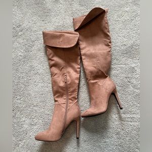 NWT Call it Spring thigh high boots
